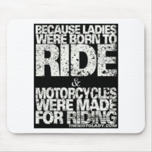 Ladies Ride Mousepads