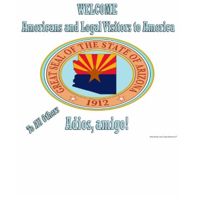 Ladies--- Welcome Americans and Legal Visitors Shirts by LegalAmerican