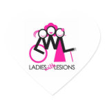 Ladies With Lesions Sticker
