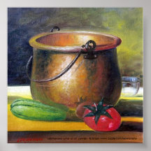 Ladle of metal posters