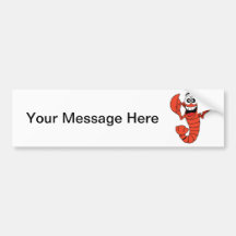 Ladlow the Lobster Bumper Stickers