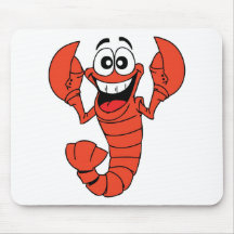 Ladlow the Lobster Mousepads