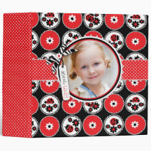Lady Bug Binder 2B