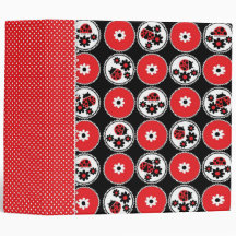 Lady Bug Binder 2C