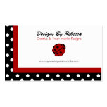 Lady Bug Business Cards