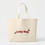 Lady Bug Canvas Bag