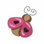 Lady Bug Embroidered Track Jacket