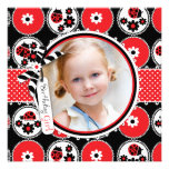 Lady Bug Invitation Square 2