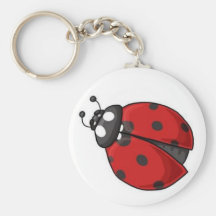 Lady Bug key Chain
