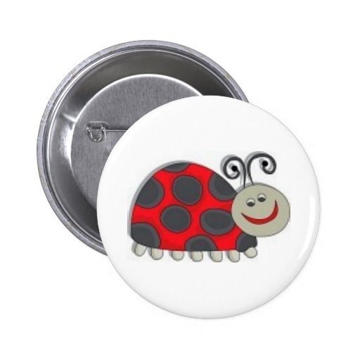 lady bug kids pin