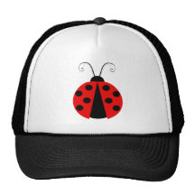 Lady Bug Mesh Hat