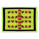 lady bug parade cards