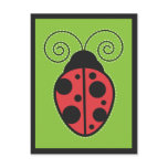 Lady Bug Postcard