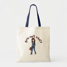Lady CEO in Business Suit Bag