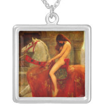Lady Godiva ~ Collier 1898 Painting necklaces