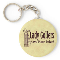 Lady Golfers Keychain