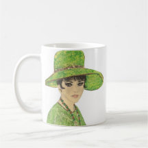 Lady In Green Mug