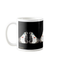 Lady in Hat Coffee Mugs