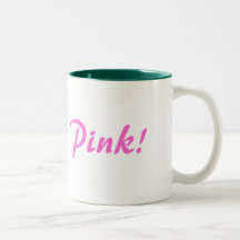 Lady in Pink Coffee Mug