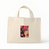 lady in red bags