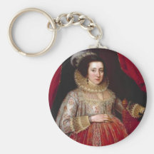 Lady in Red Sleutelhanger