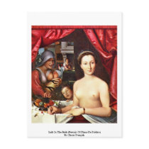 Lady In The Bath (Portrait Of Diane De Poitiers) Post Card