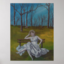 LADY IN THE PARK PRINT