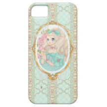 Lady Jewel iPhone 5 case (mint)