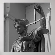 Lady Justice, Virginia City Print