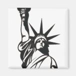 Lady Liberty Fridge Magnet