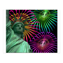 Lady Liberty Post Cards
