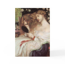 Lady Lilith by Dante Gabriel Rossetti Card