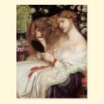 Lady Lilith, Dante Gabriel Rossetti, Victorian Art postcards