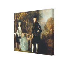 Lady Lloyd and her son, Richard Savage Lloyd, of H canvas prints
