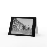 Lady Low Hurdle Race in Washington, DC 1922 Greeting Card