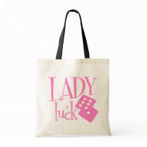 Lady Luck Dice Canvas Bags