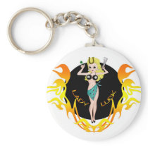 Lady Luck  Keychain