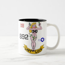 Lady Luck WWII Nose Art Mug
