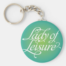Lady Of Leisure 3B Keychains