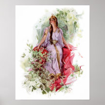 Lady of the Forest Poster