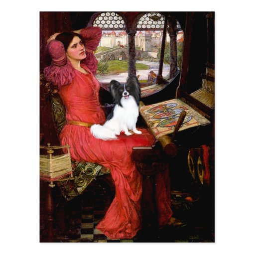 Lady - Papillon 1 Postcards