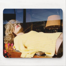 Lady Reclining Mousepad