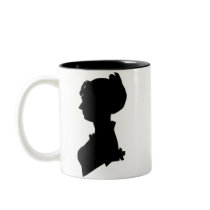 Lady Silhouette Mug mugs