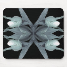 Lady slipper orchid - Mousepad