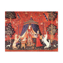"Lady & the Unicorn" Postcard