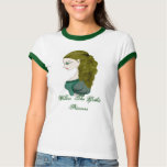 Lady Victorian Green & White Shirt