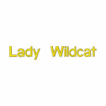 Lady Wildcat zippered sweatshirt