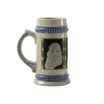 Lady with Cat and Rose Coffee Mug