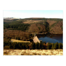 Ladybower Reservoir - postcard