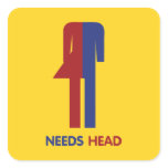 Ladyboy Needs Head stickers